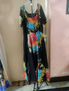 Flared Dress..BLACK