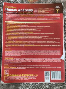Human Anatomy Textbook with free workbook