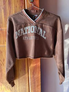 NEW H&M Oversized Cropped Sweatshirt/ S