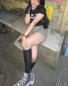 Divided Olive Mini Skirt