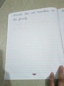 Megha Sulekh - Class 5 Hindi Writing Book