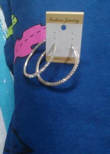 Silver Colour Earrings 👌