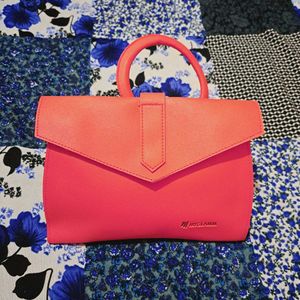 Myglamm Coral Pink Handbag