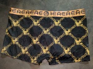 Boxer Briefs - Black &amp; Gold Pattern