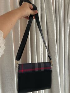 Plaid Crossbody Bag