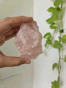 100% Natural Raw Rose Quartz Crystal