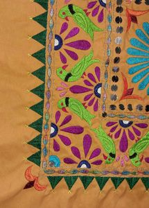 Embroidered Textile Art (Desi Kathiyawadi)