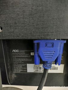 Aoc E1670SWU 15.6-inch LED Backlit Computer Monito
