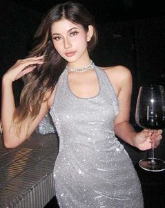 Silver Blingy Bodycon Dress