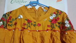 Floral Embroidered Dress