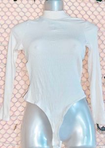 Size Extra S🎁Buy 2 Get 1 Free 🎁White Bodysuit