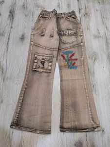 Sc2071 Cargo Jeans Waist 24