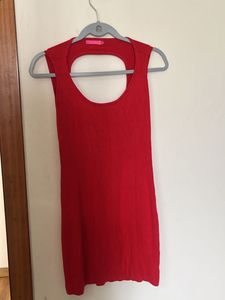 RED BODYCON PARTY DRESS