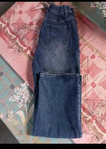 Wide Leg Denim Jeans