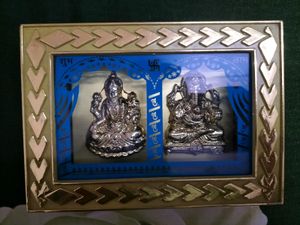 Laxmi Ganesh Photo Frame