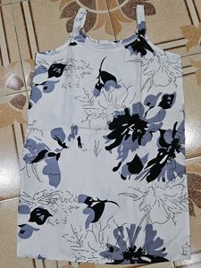Floral Print Tank Dress