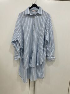 🤩 MUST-HAVE TUNIC! 💙 Pinstripe Perfection✨