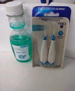 Elgydium Clinic Interdental Brushes & Mouthwash