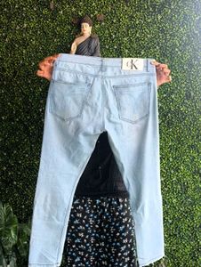 Calvin Klein Washed Blue Denim Jeans
