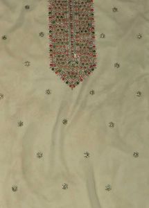 Embroiderd Lemon Yellow Suit