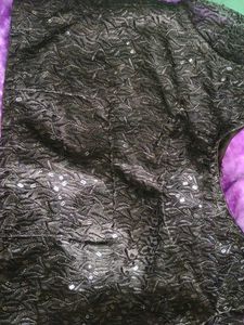 Black Net Blouse