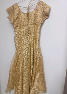 Elegant Golden Frock