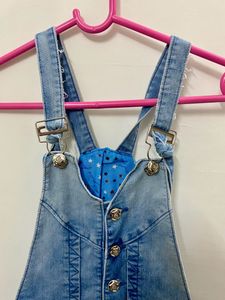 Women&#39;s Denim Slim Fit Dungaree