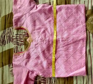 Girls Pink Lehenga Choli