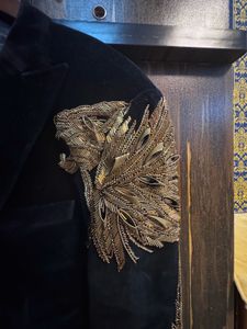 Embroidered Velvet Jacket
