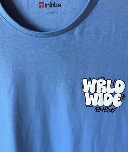 Blue Graphic Tee