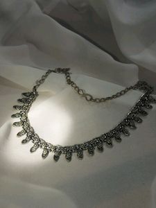 Silver Choker Necklace