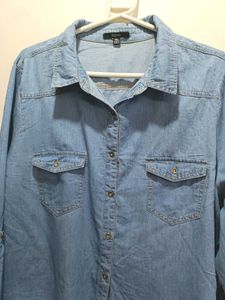 Denim Knot Shirt