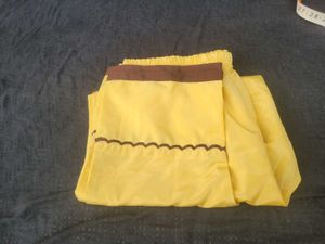 Brown &amp; Yellow Kurta Set