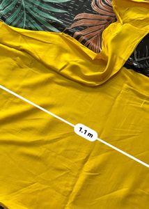 Yellow Mandarin Collar Kurta