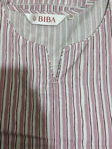 Striped Casual Kurta