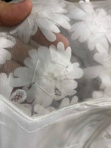 White Floral Party Dress