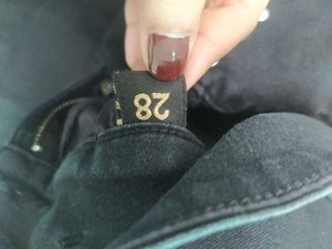 Black high Waist Denim