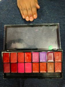 lMars 16 Stunning Shades Matte  Lipstick Pallete
