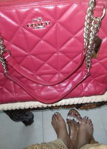 Coach Quilted Leather Tote OG