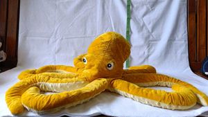 Giant Yellow Octopus Plush