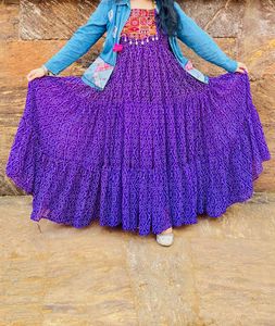 Bandhni Print Long Gown
