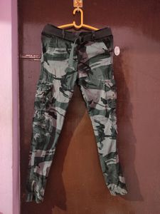Camouflage Cargo Pant 30 Waist.Small Size.
