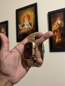 Watch Ultra 24kr Gold Apple Logo With Bill Brand