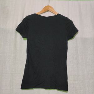 H&amp;m Black Basic Top