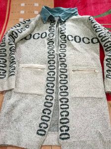 Coco Print Knit Cardigan