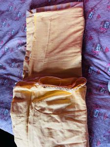 Plain Mustard Yellow Suit Fabric