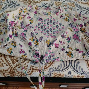 Floral Print Top