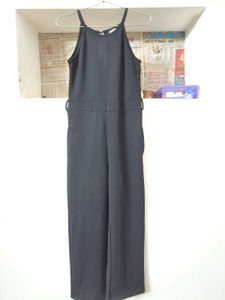 Sleek Black Jumpsuit