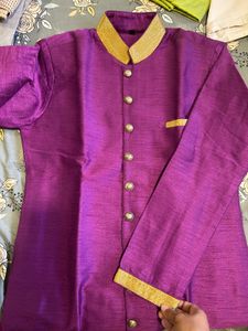 Purple Ethnic Kurta