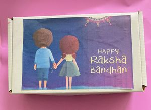 Rakhi Gift Box with Evil Eye Accessories